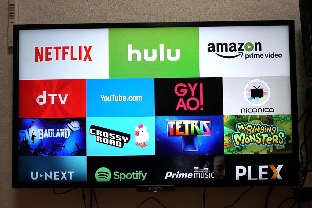 Huluをテレビで見る方法ベスト4 必要な物と環境
