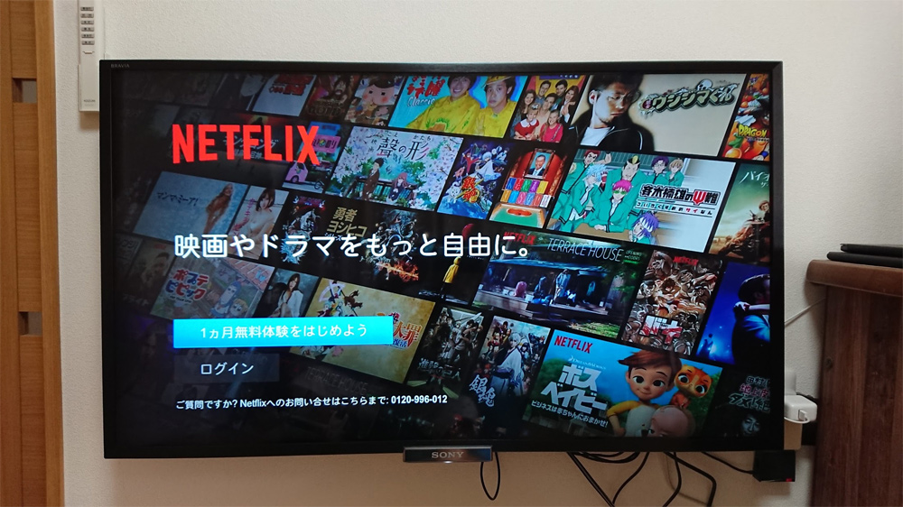 Netflix ネットフリックス をテレビで見る方法ベスト3 動画配信サービス比較ガイド